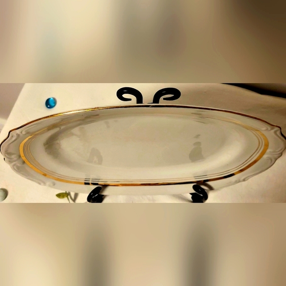 " CHODZIEZ " - Vintage - Collectible - Fine porcelain - Serving tray - POLAND - Picture 9 of 11